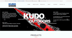 Desktop Screenshot of kudooutdoors.com